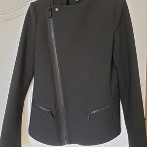 Elizabeth and James moto zip blazer